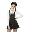 Robe Salopette Pentagramme Noire Taille L