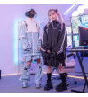 Game Over Frill Jacket Noire ACDC RAG