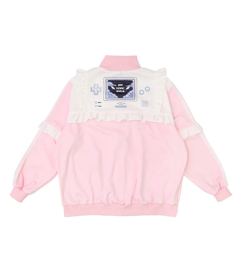 Game Over Frill Jacket Rose ACDC RAG