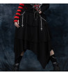 Dark Abyss Cross Chain Skirt Black ACDC RAG