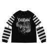 Brain Drain Girl T-Shirt ACDC RAG