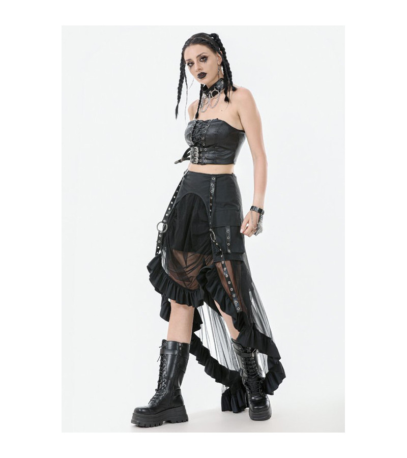 Black Straps Corset