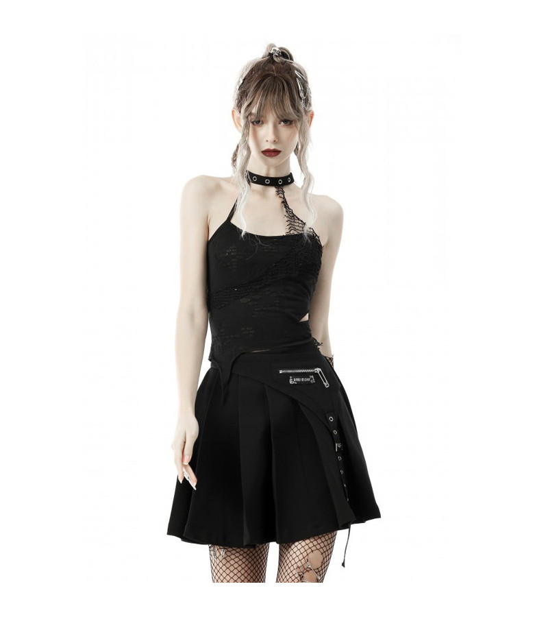 Crop Top Rocker Decadent - Freaky Pink