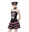 Magic Cat Pink Plaid Frilly Skirt