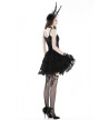 Robe Gothique Violette Et Noire