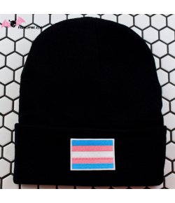 Bonnet drapeau trans LGBTQIA+