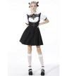 Robe Preppy Style A Bretelles