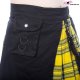 Jupe Infinity tartan jaune et noir