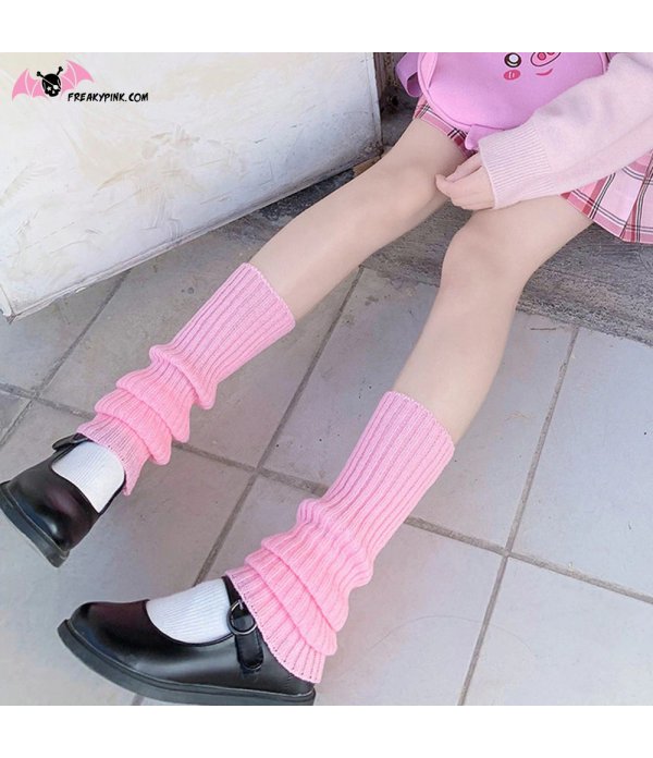 Leg warmers kawaii roses