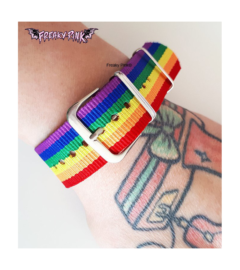 Bracelet LGBTQIA+ Arc-En-Ciel
