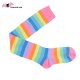 Chaussettes hautes pastel rainbow