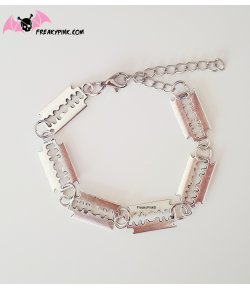 Bracelet lames de rasoirs