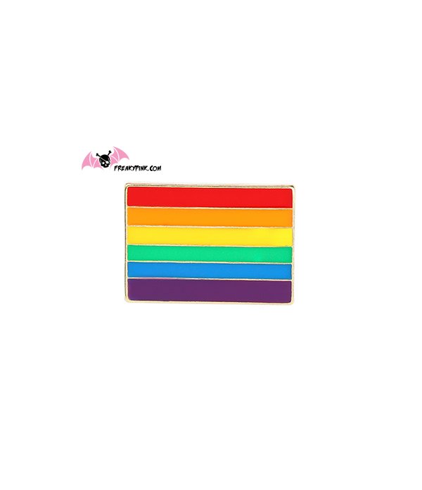 Pins drapeau arc-en-ciel LGBT