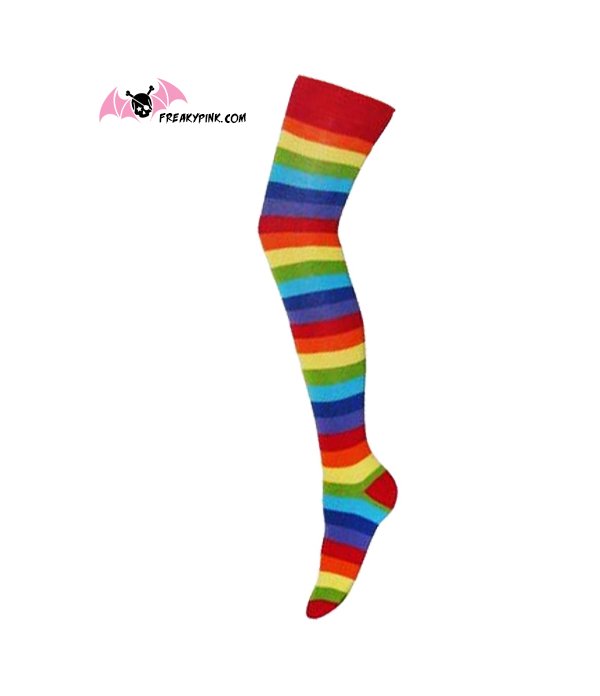 Chaussettes hautes LBGTQIA rainbow