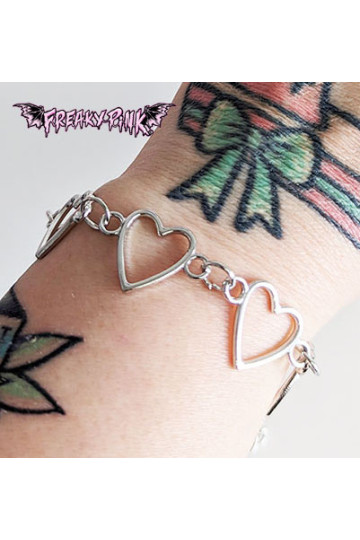 Bracelet Coeurs Kawaii