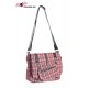 Sac tartan rose petit format