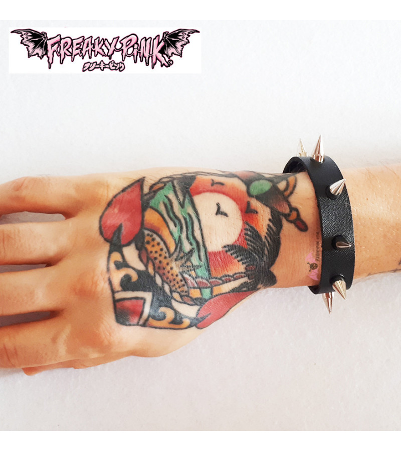 Bracelet Piques Noirs Fin
