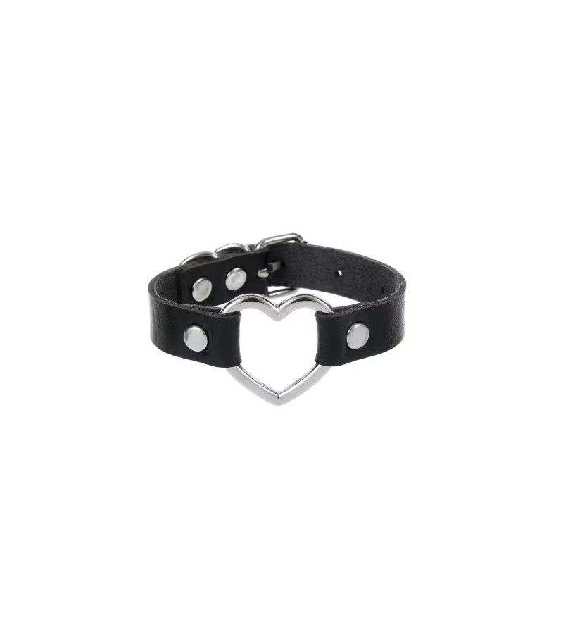Bracelet Coeur Noir Petit Bracelet Coeur Noir Petit