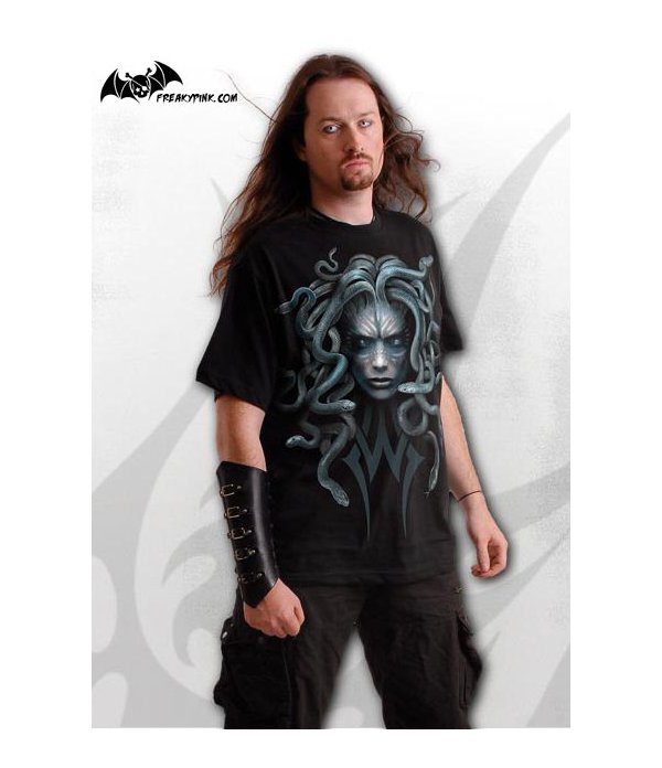 T-shirt Medusa Tribal