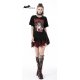 T-shirt Demon Seduction noir et rouge