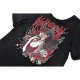 T-shirt Demon Seduction noir et rouge