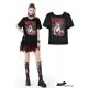 T-shirt Demon Seduction noir et rouge