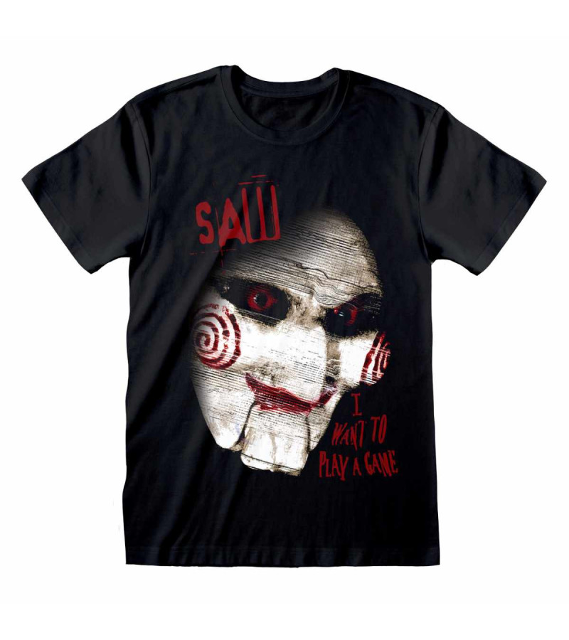Saw Close Up T-shirt - Freaky Pink