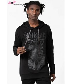 Sweat-shirt noir "Damned" de Killstar