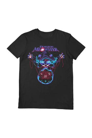 Dungeon Meowster Geek T-shirt