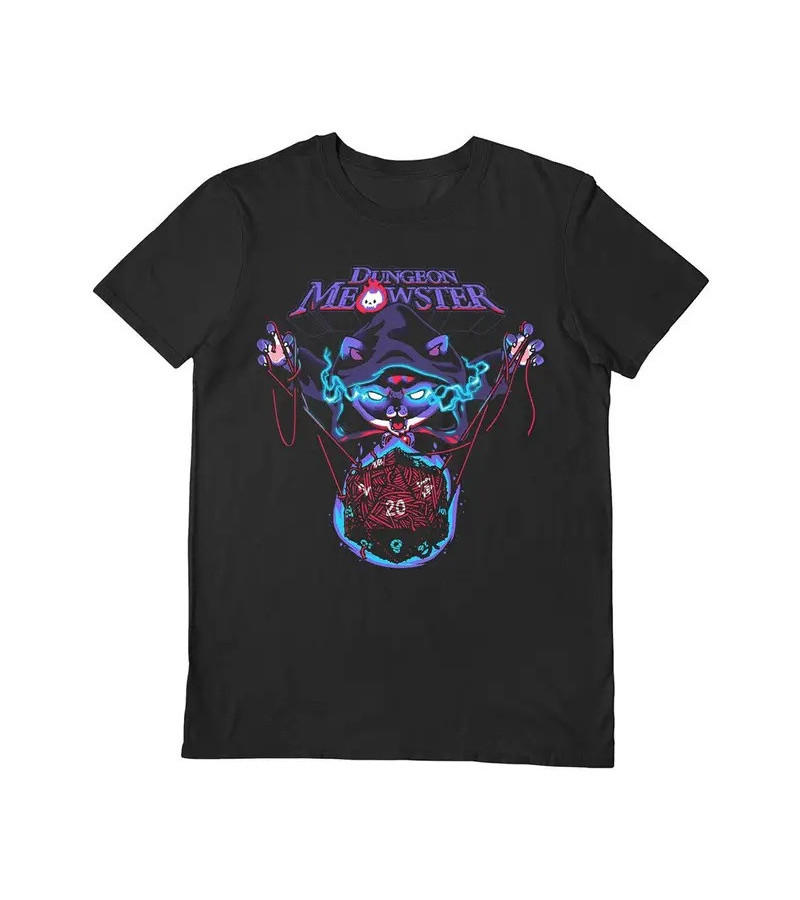 Dungeon Meowster Geek T-shirt