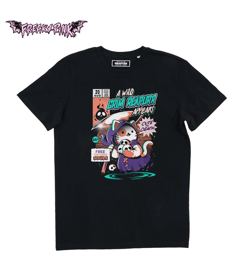 Grim Reapurrr Cat T-shirt