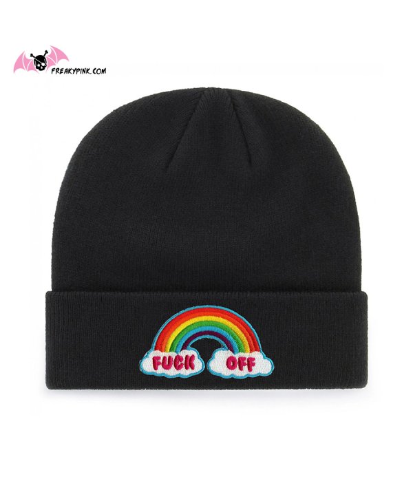 Bonnet fuck off rainbow