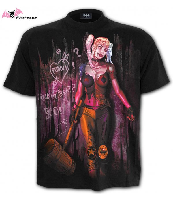 T-shirt Harley Quinn Trick or Treat