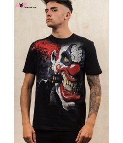 T-shirt clown dark