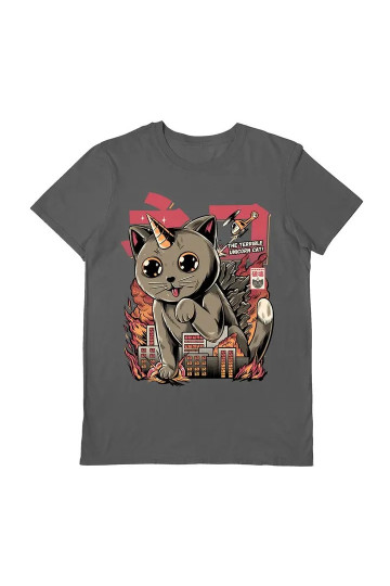 T-shirt Cute Catzilla