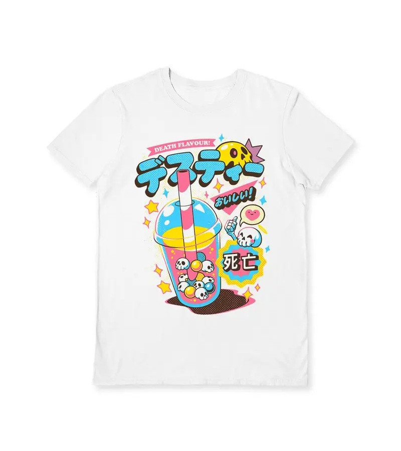 T-shirt Death Bubble Tea T-shirt Death Bubble Tea