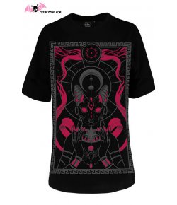 T-shirt Sphinx Goddess chat sphynx rouge et noir