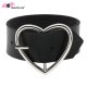 Bracelet kawaii coeur noir