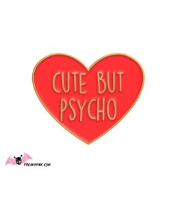 Pins coeur cute but psycho