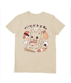 T-shirt Cat Sushi