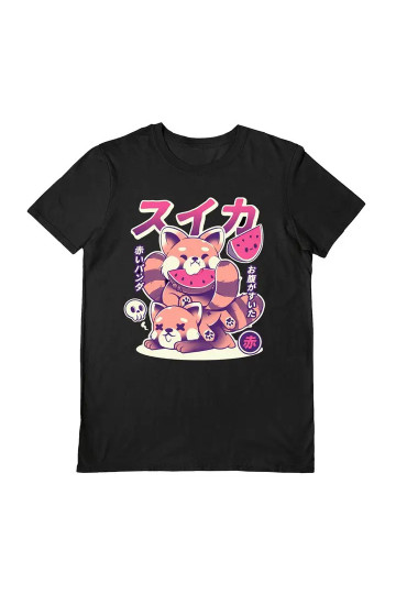 Red Pandas Watermelon T-shirt