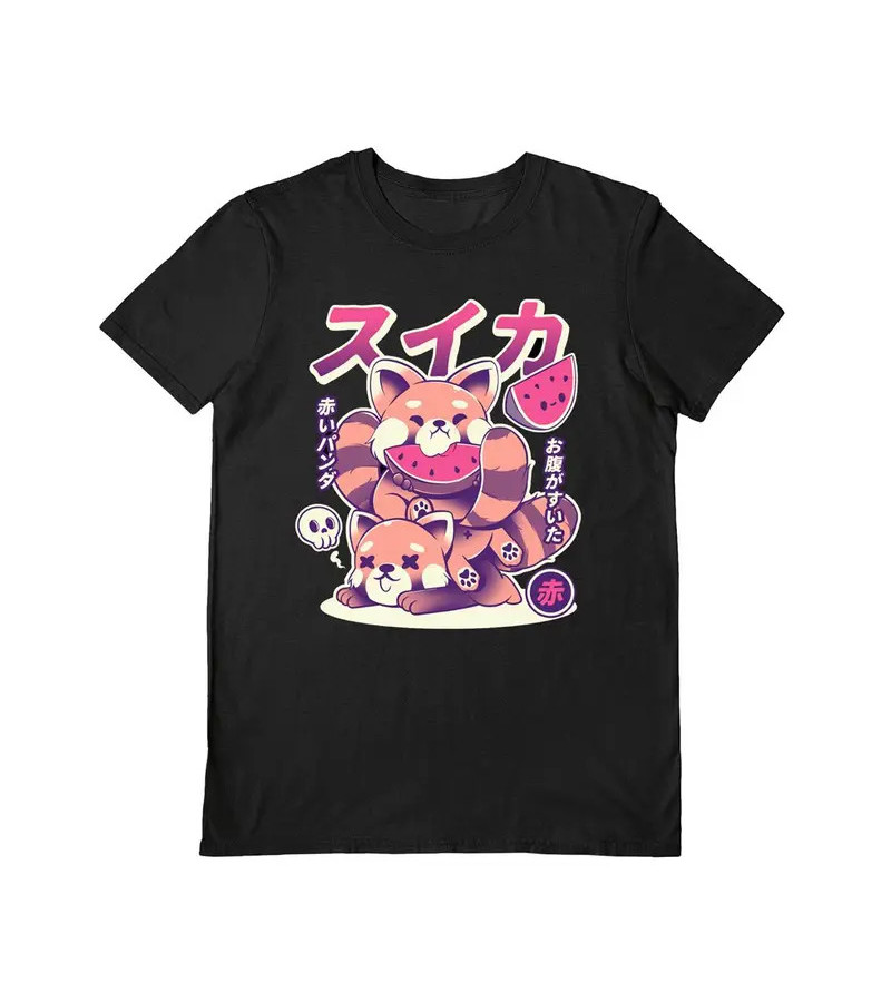 Red Pandas Watermelon T-shirt