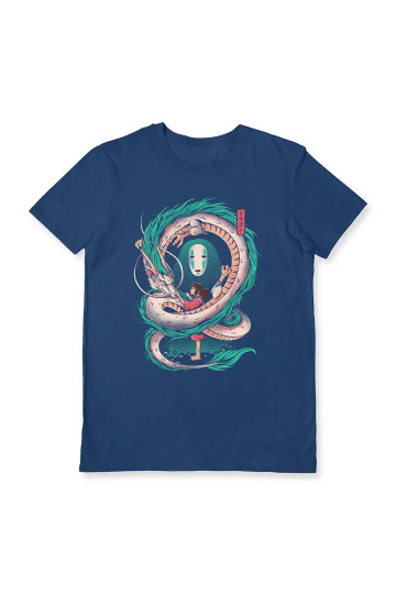 T-shirt La Fille Et Le Dragon