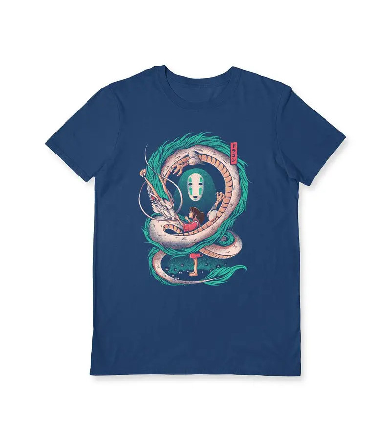 T-shirt La Fille Et Le Dragon