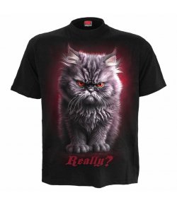 T-shirt Grumpy Anger cat