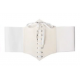 Corset serre-taille blanc