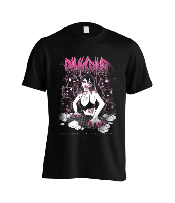 T-shirt Pinku Kult Play dead