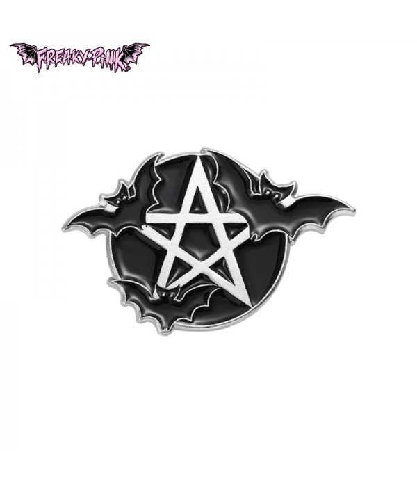 Pins Pentacle et Chauve-Souris