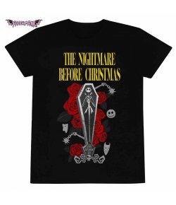 T-shirt The Nightmare Before Christmas Jack Cercueil