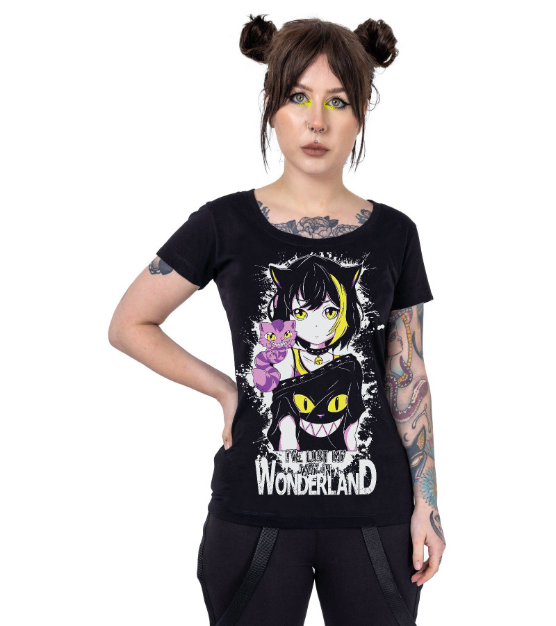 Alice Neko Wonderland T-shirt